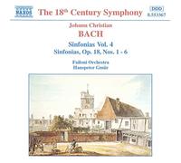 J. C. Bach: Sinfonias, Volume 4