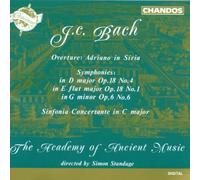 J. C. Bach : Symphonies