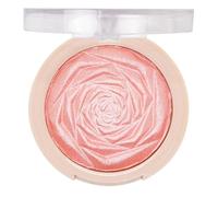 J.Cat Beauty You Glow Girl Compact Multi-Dimensional Highlighter, Highly Pigmented, Shimmery Baked Highlighter for Luminous Finish, Crimson Gleam