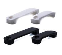 J Clarke Marine Pack of 4-25mm and 50mm Webbing bridges made from heavy duty nylon (50mm Black)