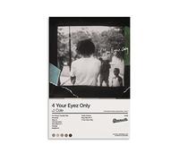 J. Cole - 4 Your Eyez Only - Album Art Poster - Home Decor - Wall Art - Tracklist - Unframed Poster Decorative Painting Canvas Wall Posters And Art Picture Print Modern Family Bedroom Decor Posters 12