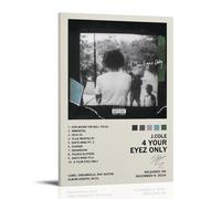 J Cole 4 Your Eyez Only Poster Romantic Moive Canvas Wall Art Printing For Wall Decor16x24inch(40x60cm) Frame-style