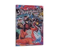 J Cole Magazine Collage Print Album Cover Signed Limited , Music Album Cover ,Pop Hip Hop Rap Singer Star Music Poster Aesthetic Canvas Wall Art for Girl And Boy Teens Dorm Decor 08x12inch(20x30cm) Fr
