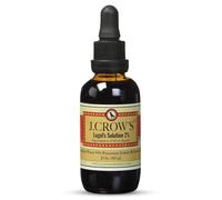 J.CROW'S® Lugol's Solution of Iodine 2% 2 oz (1 Bottle) - Premium Potassium Iodide Liquid, Supports Thyroid & Energy, Gluten &, Alcohol-Free Natural Brine Extract, No Expiration