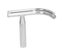 J Curved Wood Lathe Tool Rest, Woodworking Lathe Tool Holder, Alloy Steel 25mm Post Tool Rest with Hardened Steel Bar, Unique Curve Design for Bowl Turning and Hollowing, Compatibl