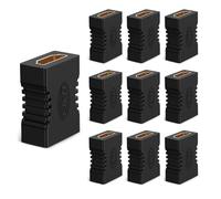 J&D 8K HDMI Coupler, 8K@60Hz/4K@120Hz HDMI 2.1 Female to Female Connector HDMI Extender, Support 3D, HDR, HDCP, ARC,Compatible with DVD, Blu-ray, TV, Laptop, PC, Monitor, 10 Pack
