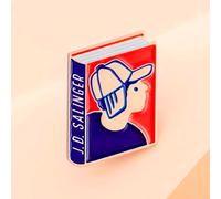 J.D. SALINGER PIN BADGE