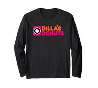 J Dillas Donuts Hiphop Jay Dee Long Sleeve T-Shirt