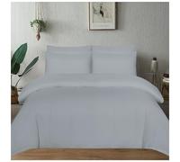 J.Din Light Grey Plain Dyed Duvet Cover - Soft Brushed Microfiber - Single Bedding Set With Matching Pillow case - Quilt Cover Sets