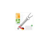 J.Fée 2.0 MAX Anxiety Breathing Necklace with Resistance Filter Mint Orange,Mindful Necklaces Portable Breathe Free Necklace Stainless Steel Whistle Necklaces Breathlace, Gifts for Women,Men,Sliver