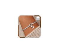 J.Fée Initial Silver Bracelet for Women 925 Silver, Knot Bracelet Eternal Infinity Collection Initial Bracelets, Ladies Bracelets 26 Initials A-Z, Gifts for Women, Gifts for Friends-A