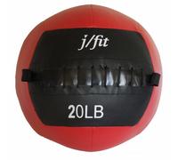 J-Fit Wall Medicine Ball, Red/Black, 20 LB (20-0056)