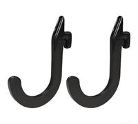 J Hook for Home Gym For Power Rack Squat Stand and Bench Press Cage Compatible with Standard 16 20 25mm Round Mounting Holes (1pcs)