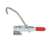 J Hook Toggle Clamp - Heavy Duty Clamping Tool, 170kg Holding Capacity, Cold Rolled Iron with Galvanized Coating, Ergonomic Non Slip Grip, Versatile Industrial & Woodworkin