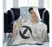J-Hope Blanket Soft Fleece Lightweight Blanket for Bed, Couch, Chair, Sofa 4 Sizes