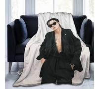J-Hope Blanket Soft Fleece Lightweight Blanket for Bed, Couch, Chair, Sofa 4 Sizes