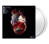 J Hus Beautiful & Brutal Yard Double White Vinyl LP New - See Description