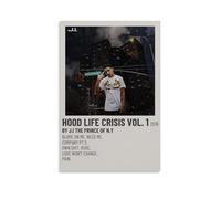 J.I The Price Of N.Y - Hood Life Crisis Vol.1 Posters Canvas Cover Wall Art Print Aesthetic Poster for Living Room Bedroom Office Decor Creative Art Gift 08x12inch(20x30cm) Unframe-style-2
