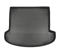 J&J AUTOMOTIVE | Boot Liner, Boot Mat fits Qashqai +2, 7 Seater 2008-2014, Water Resistant, Pet Friendly Equipment, Anti Slip, Raised edges, Tailored Fit, Easy to Roll and Clean