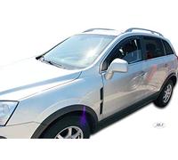 J&J AUTOMOTIVE | Heko Wind Deflectors Compatible with Antara 2007-2015, 2-Piece Set, Aerodynamic, Easy Installation