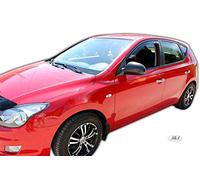 J&J AUTOMOTIVE | Heko Wind Deflectors Compatible with I30 5P Sedan 2007-2012, 2-Piece Set, Aerodynamic, Easy Installation