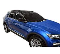 J&J AUTOMOTIVE | Heko Wind Deflectors Compatible with T-Roc (2017 onwards), 4-Piece Set, Aerodynamic, Easy Installation