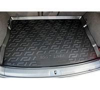 J&J AUTOMOTIVE | Premium Rubber Boot Mat Compatible with Golf 7 Hatchback 2012-2019, Anti-slip Surface, Custom Fit, High Edges, Odorless