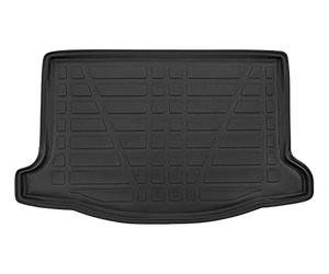J&J AUTOMOTIVE | Premium Rubber Boot Mat, Dog Protector, Cargo Liner, Compatible with Jazz 2015-2020, Anti-slip Surface, Custom Fit, High Edges, Odorless