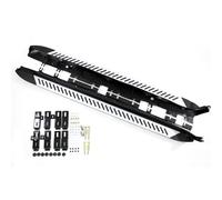 J&J AUTOMOTIVE | Side Steps Aluminium and ABS Plastic for BMW X3 F25 2011-2018 / X4 F26 2014-2018, Kit of 2 pieces (Left and Right), Mounting Material Included