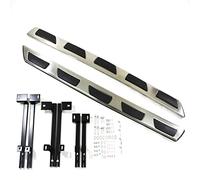 J&J AUTOMOTIVE | Side Steps Aluminium and ABS Plastic for Q7 from 2015, Easy No Drill Application, Non-Skid Custom Plate, Heavy Wall Tube, Luxury Design