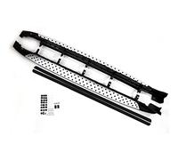 J&J AUTOMOTIVE | Side Steps in Aluminium and ABS Plastic for Kia Sorento 2014-2020, Kit of 2 pieces (Left and Right), Mounting Material Included