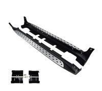 J&J AUTOMOTIVE | Side Steps in Aluminium and ABS Plastic for Kia Sportage SL 2010-2016, Kit of 2 pieces (Left and Right), Mounting Material Included