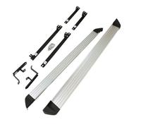 J&J AUTOMOTIVE | Side Steps in Aluminium and ABS Plastic for Nissan Qashqai 2007-2014, Kit of 2 pieces (Left and Right), Mounting Material Included