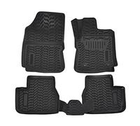 J&J AUTOMOTIVE | Tailored Rubber Set Tailored Heavy Duty Mats Tray for C4 Cactus 2016-up 4pcs