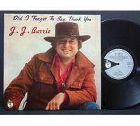 J. J. Barrie - Did I forget to say thank you (1977) / Vinyl record [Vinyl-LP]