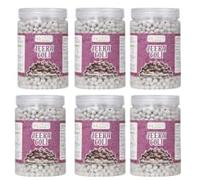 J J Crunch N Munch Cumin Candy (Jeera Goli), 350 GM, Digestive Mouth Freshener, Hygienically Packed Traditional Pachak, Tasty Mouthfresheners, After-Meal Snack, Dry Mukhwas (6)