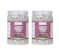 J J Crunch N Munch Cumin Candy (Jeera Goli), 350 GM, Digestive Mouth Freshener, Hygienically Packed Traditional Pachak, Tasty Mouthfresheners, After-Meal Snack, Dry Mukhwas (2)