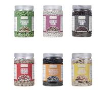 J J crunch N munch Desi Churan Digestive Combo Pack - Pudina Goli, Jeera Goli, Anardana, Pachak Harde, Aam Papad & Pipal Sev - Authentic Indian Digestive Snacks - Natural Ingredients for Gut Health