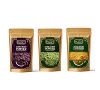 J J crunch N munch Karela Bitter Gourd Powder, Jamun Seed Powder, Curry Leaves Powder