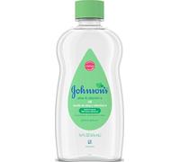J&J - Johnson's Baby Oil Aloe Vera and Vitamin E - 14 fl. oz. (414 ml) | Mineral Oil with Aloe Vera & Vitamin E helps to Prevent Moisture Loss, Soothing, Moisturizing Baby Massage Oil
