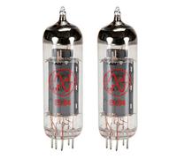 J.J. Matched Pair Vacuum Tubes, JJ EL84 6BQ5, Glass, Transparent, Instrument Amplifier Tubes, Hardware Components, 1