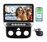 j Junsun Android 13 Car Stereo for Dodge RAM 1500 2500 3500 2013-2018 9 Inch Carplay and Android Auto Built-in GPS Bluetooth Dashboard Mount