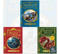 J.K. Rowling Collection 3 Books Bundle With GiftJournal ((Paperback-Quidditch Through the Ages),(Paperback- The Tales of Beedle the Bard ), Fantastic Beasts and Where to Find Them-Hardback)