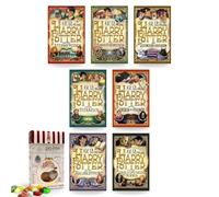 J. K. Rowling Harry Potter 20 Jahre Jubiläumsedition - Taschenbuch Bundle alle 7 Bände - komplette Romanreihe - inklusive Bertie Botts Bohnen 35g - magische Fantasy Bücher - Magie und Zauberei