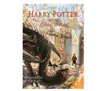 Harry Potter and the Goblet of Fire Illustrated Hardback J.K. Rowling (FREE P+P)