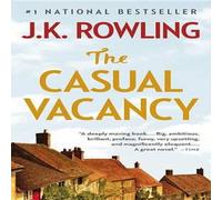 J. K. Rowling The Casual Vacancy Hardcover Book J. K. Rowling Multicolor