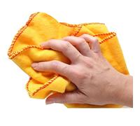 J K ZONE Pack of 30 100% Cotton Cleaning Yellow Duster For Cleaning Kitchen Cleaning Office Cleaning Home Cleaning Multi Purpose Dusting Cloth Towel 25cm x30cm Standard Size