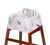 J.L. Childress Disney Baby by Disposable Restaurant High Chair Cover Individually Wrapped for Travel Convenience, Mickey and Minnie, 12 Count