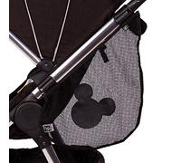 J.L. Childress Disney Baby Side Sling Cargo Net, Stroller Organizer & Storage, Mickey Black