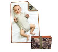 J.L. Childress Full Body Portable Baby Changing Pad, Fully Padded for Baby's Comfort, Waterproof, Opens to 19" X 30", Camouflage